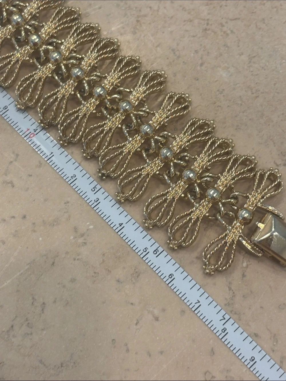 Vintage Emmons gold-tone bracelet
